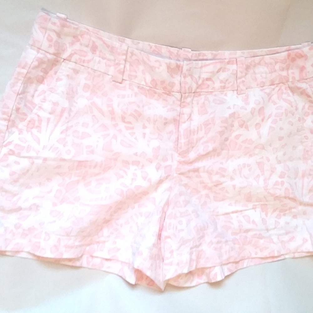 Ann Taylor Loft Linen Blend Mid Rise Shorts Size 2